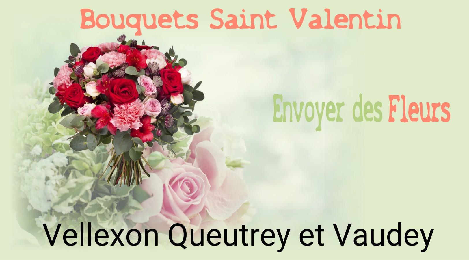 Roses de Saint-Valentin livrées à Vellexon-Queutrey-et-Vaudey